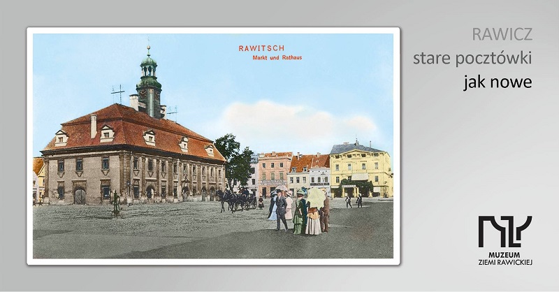 Muzeum Ziemi Rawickiej zaprasza na plenerową wystawę „Rawicz – stare pocztówki jak nowe”. Pokazanych na niej zostanie 28 wielkoformatowych plansz z reprodukcjami pocztówek przedstawiających najciekawsze i najładniejsze widoki Rawicza. Najstarsze karty pocztowe ze zbiorów MZR prezentowane na wystawie pochodzą z XIX wieku, najmłodsze – z czasów II wojny światowej. Wszystkie zostały poddane cyfrowym procesom retuszu i koloryzacji. Wystawę na rawickim rynku będzie można oglądać w tegoroczne wakacje.